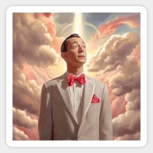 Pee Wee Herman art Sticker